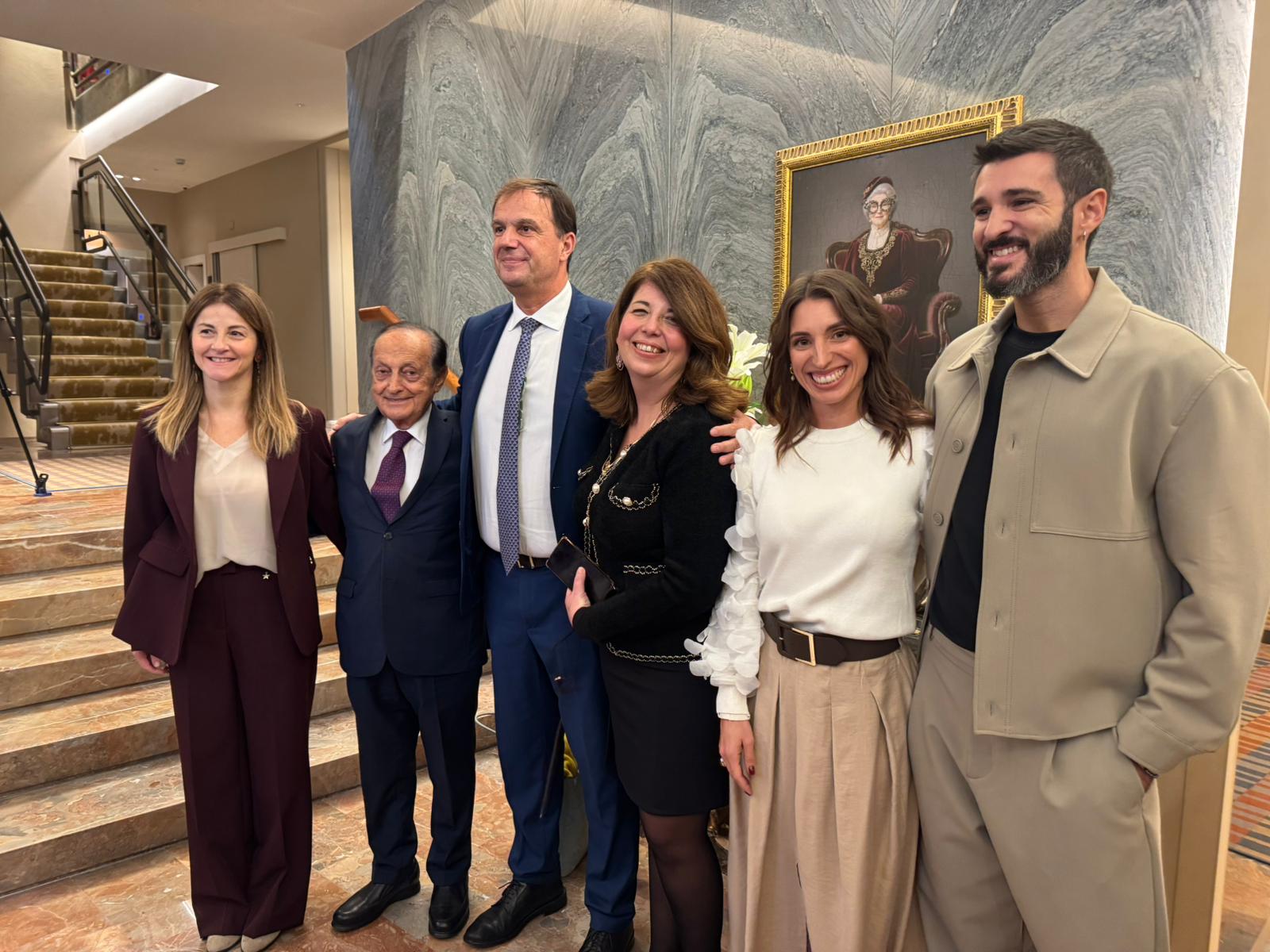 da sx angela lollini rodolfo mencarelli simone fittuccia XX giulia delpiano corrado conti