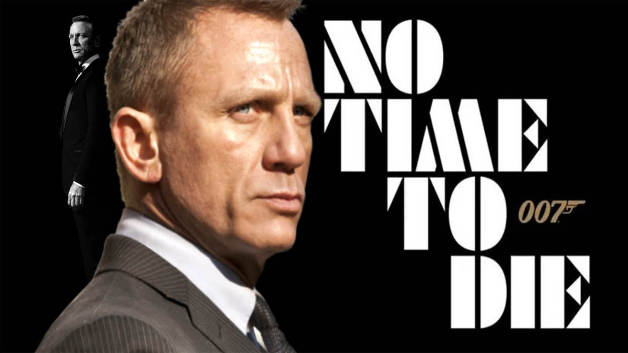 007 NO TIME TO DIE cartolina