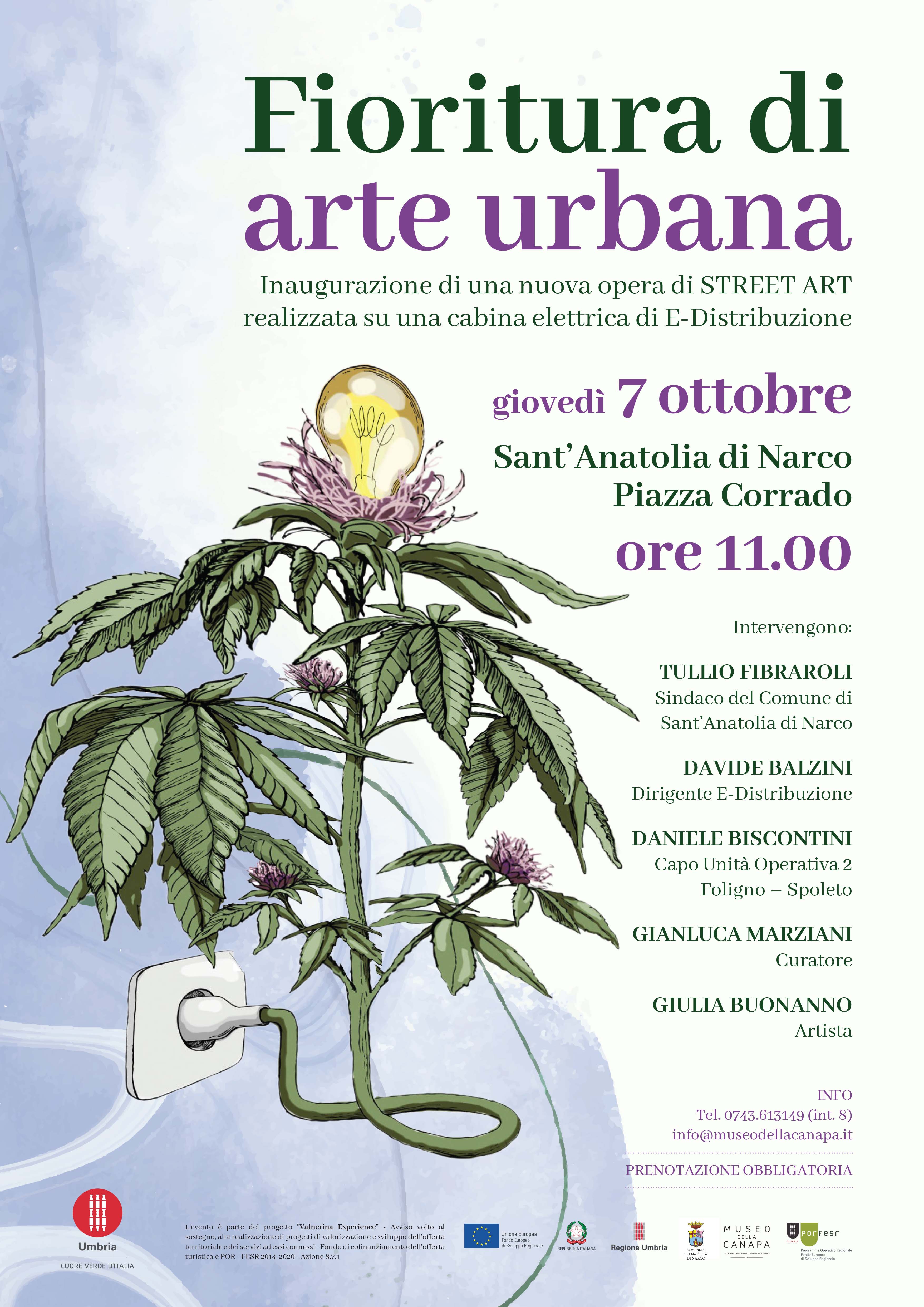 A3 Fioritura di Arte Urbana Inaugurazione V4