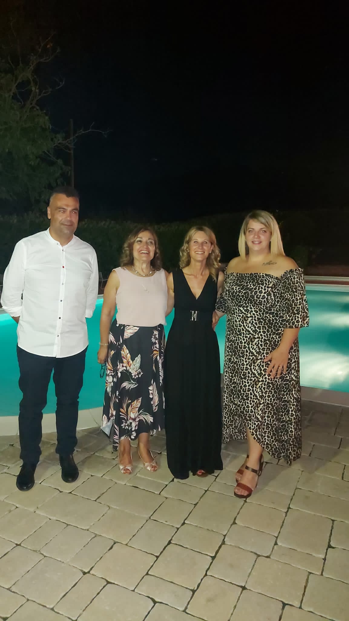 Ambra Rustici con Rinaldi Vopi e Rosini