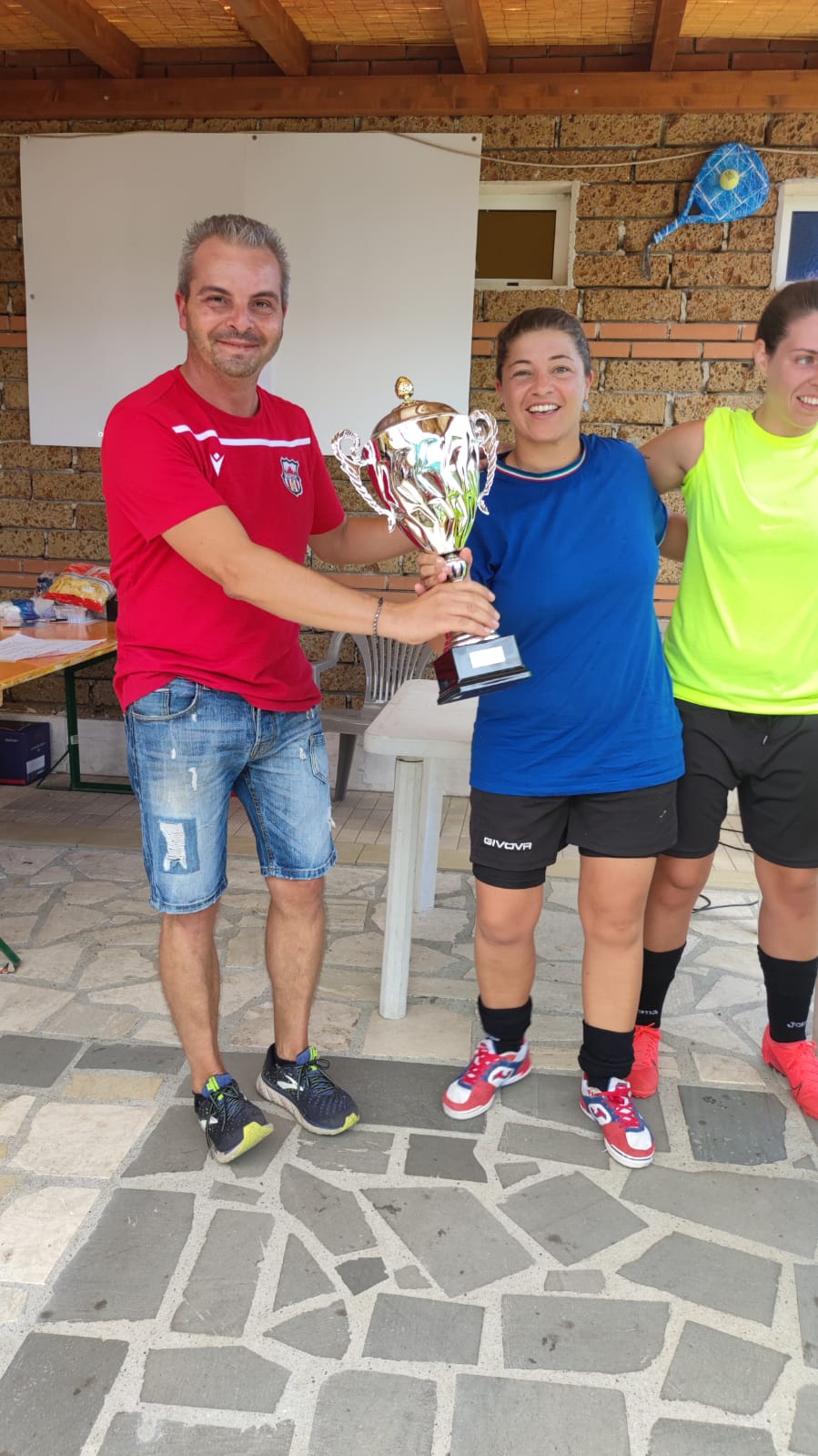 Bellagamba premia capitano Raccattate