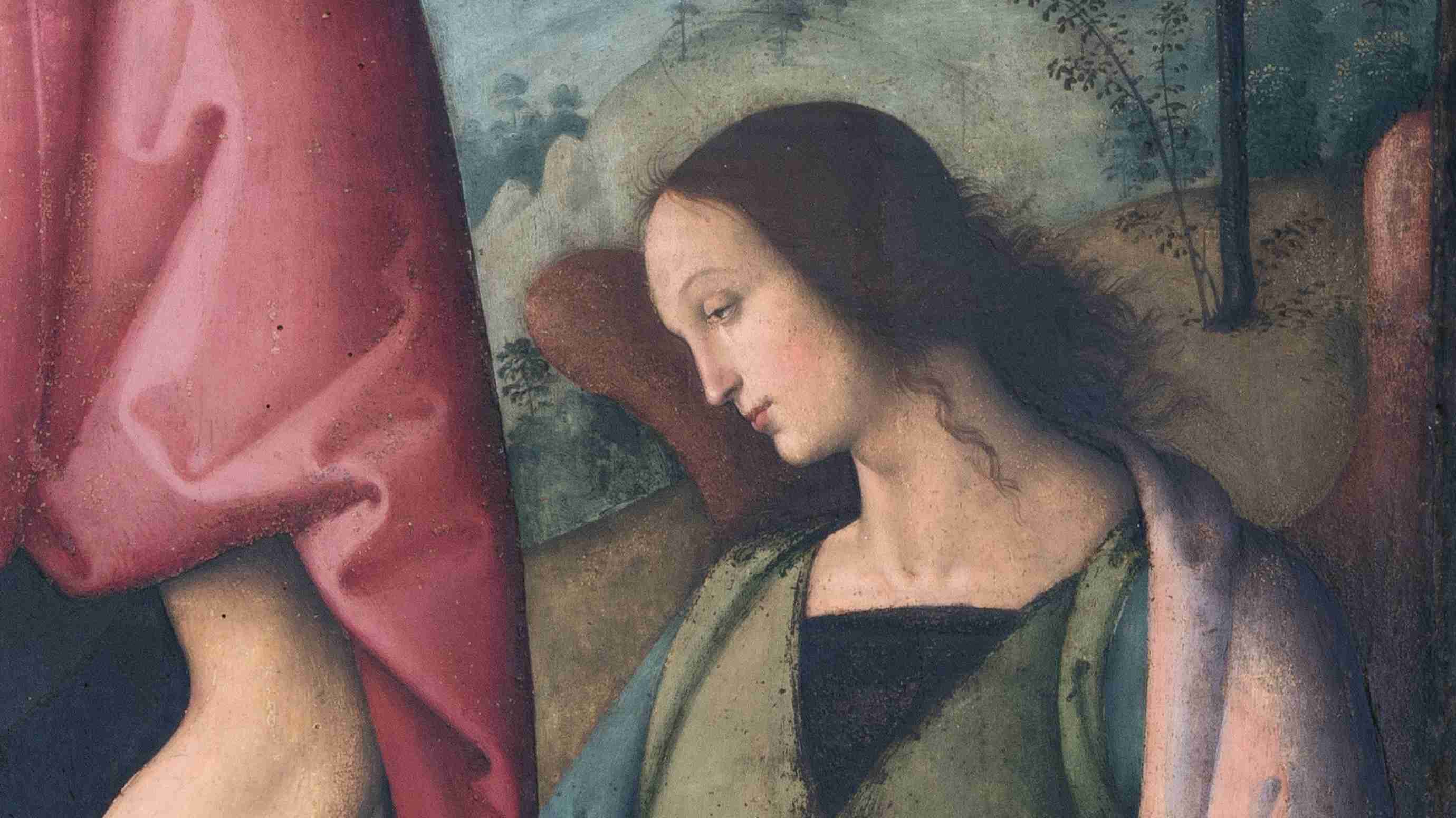 CITTA DELLA PIEVE DUOMO PERUGINO BATTESIMO DI CRISTO3