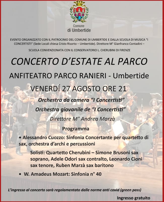 Concerto destate al Parco