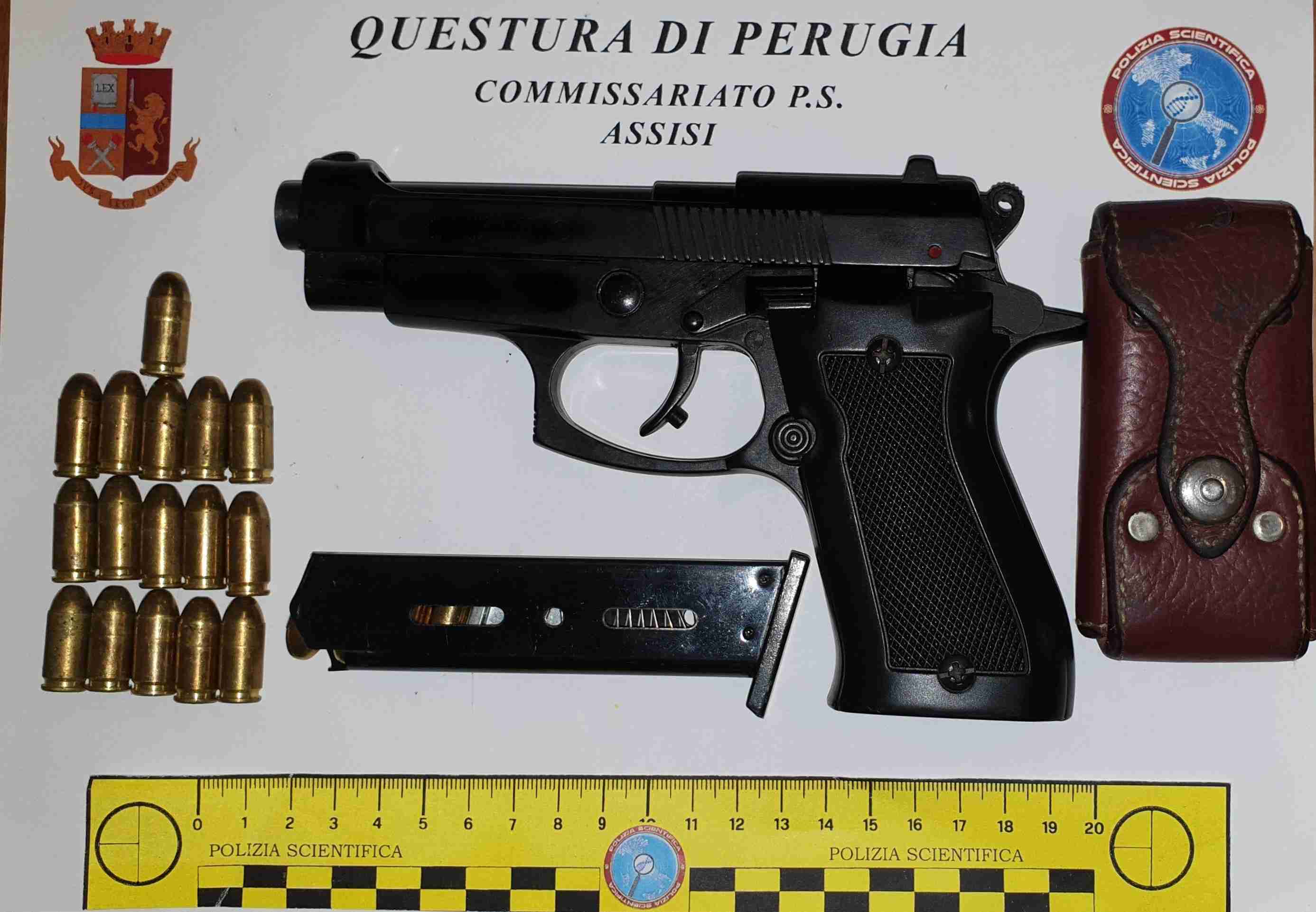 Foto pistola per invio