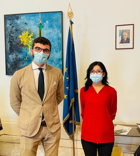 Giovanni Rende e Ministro Fabiana Dadone