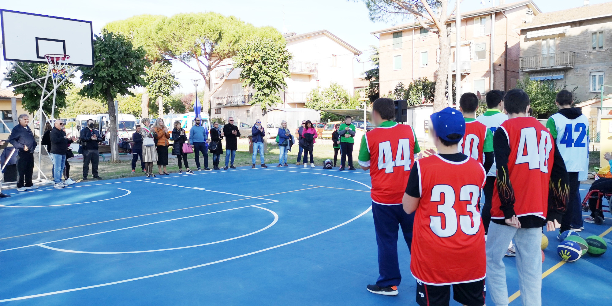 Inaugurazione campo Parco Ponte 1