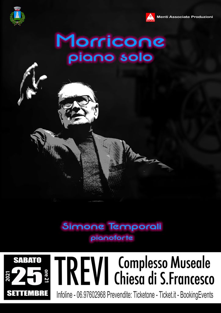 Locandina Ennio Morricone