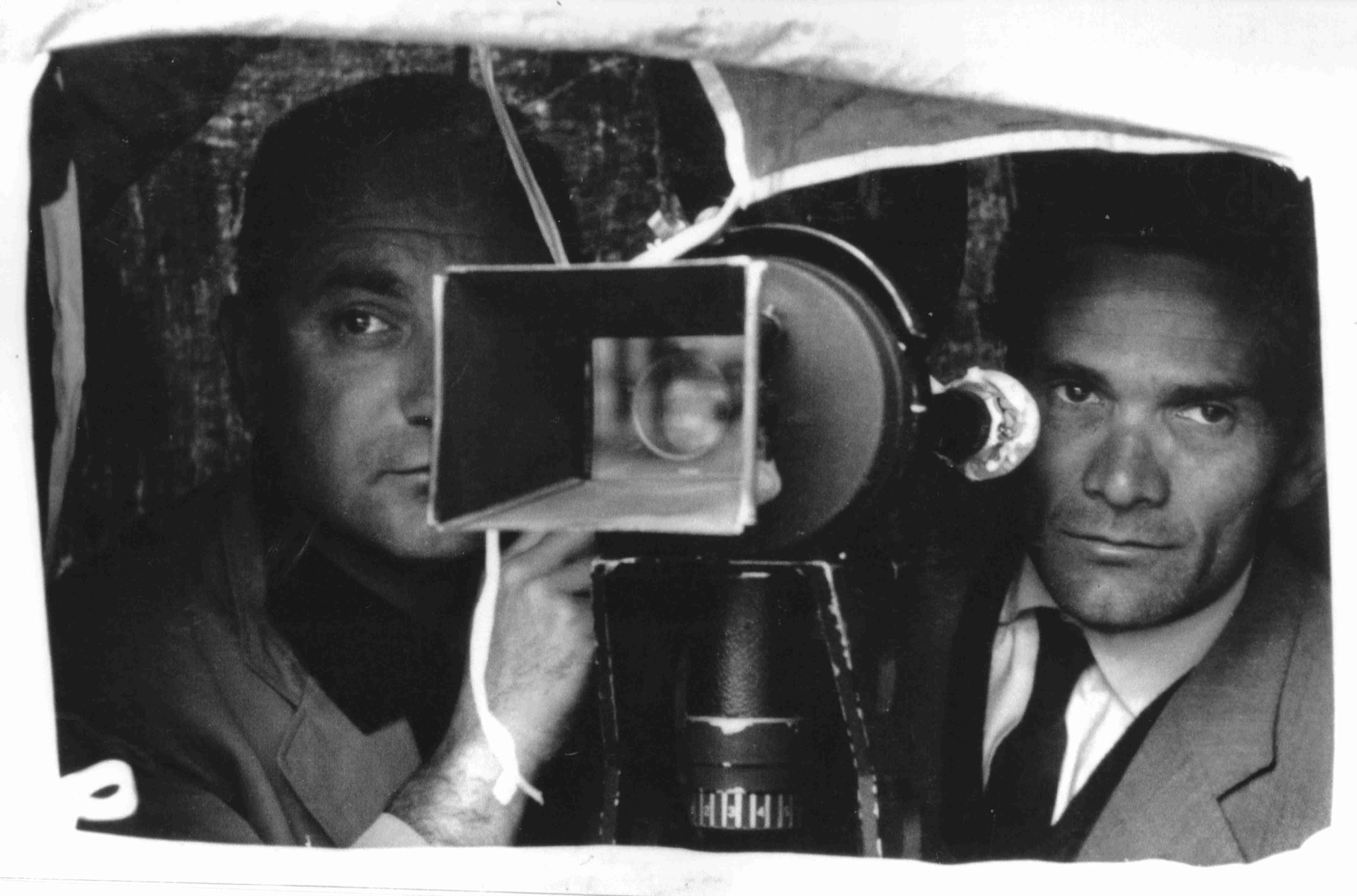 N38 1961. Accattone. Con Pier Paolo Pasolini