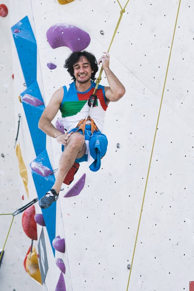 Omar Al Khatib con la maglia azzurra 2