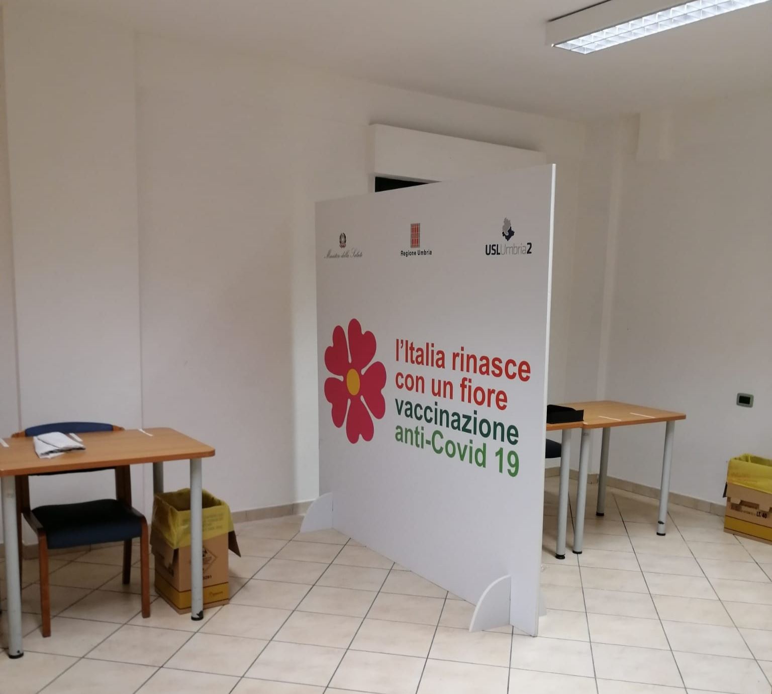 POSTAZIONE VACCINALE VIA MANNA SPOLETO