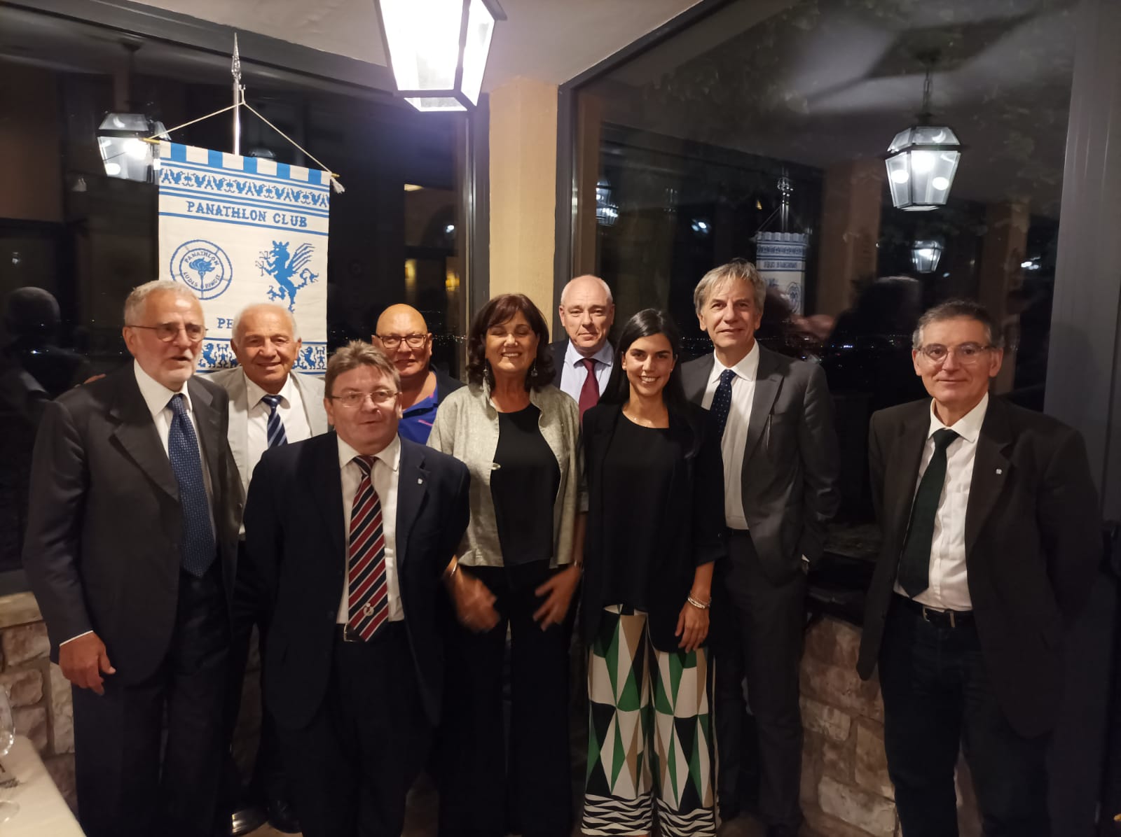 Panathlon PG Tre nuovi soci con autorità panathletiche 24.9.21