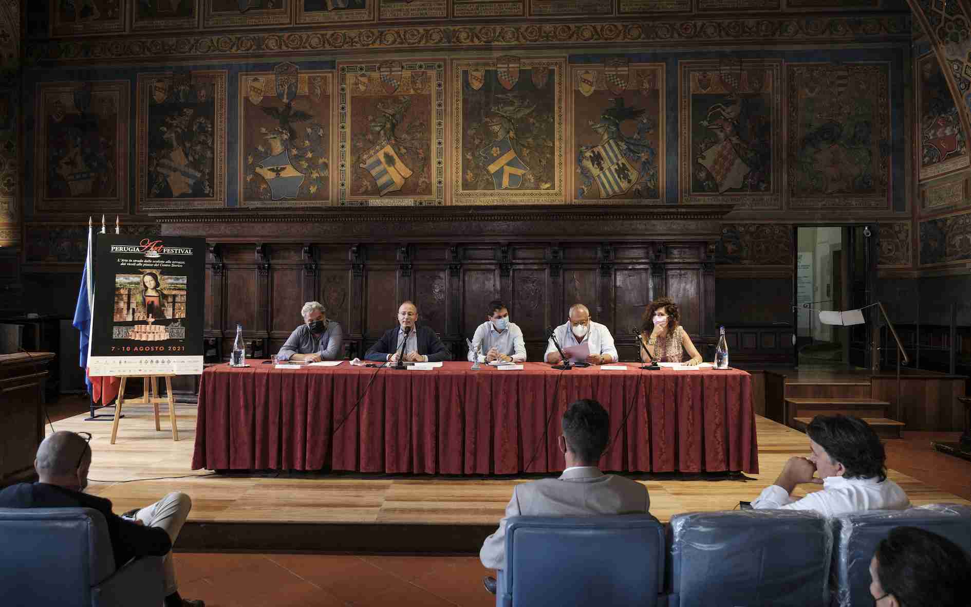 Perugia Art Festival conferenza presentazione Cr. Massimo Radicchi