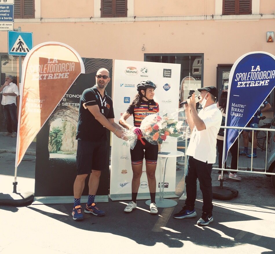 SpoletoNorcia Mtb Extreme 08092021 la vincitrice Arcangeli