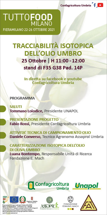 Tuttofood tracciabilità olio