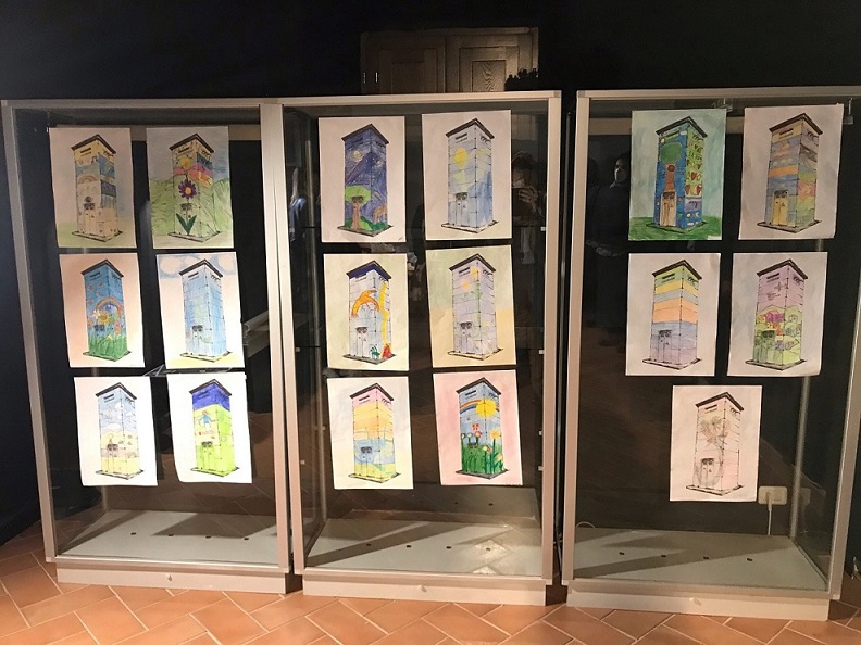 disegni bambini cabina museo canapa