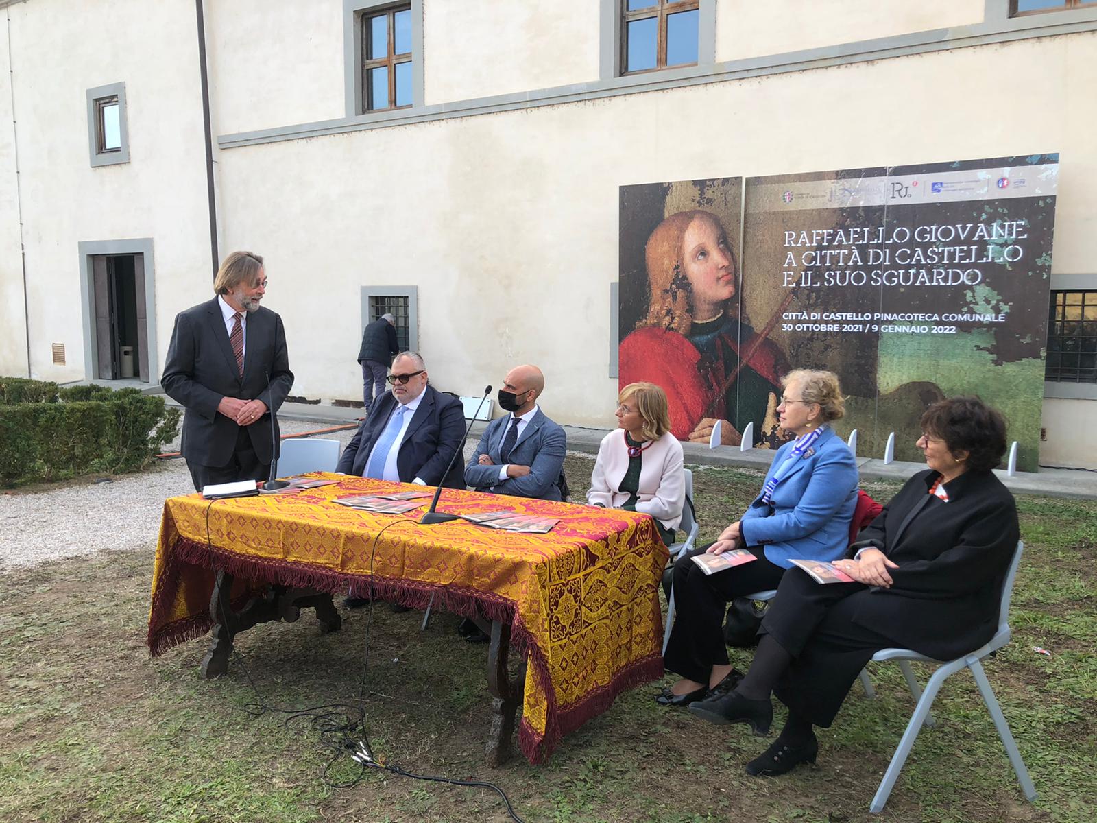 inaugurazione Mostra Raffaello Citta di Castello 1