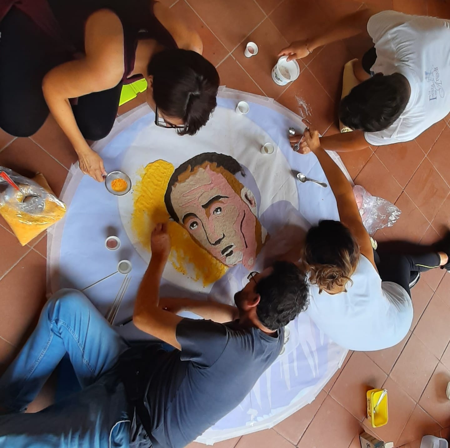 infiorata di sale festa Beato Antonio 2021