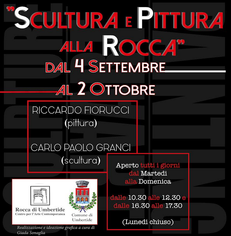 manifesto Scultura e pittura alla Rocca