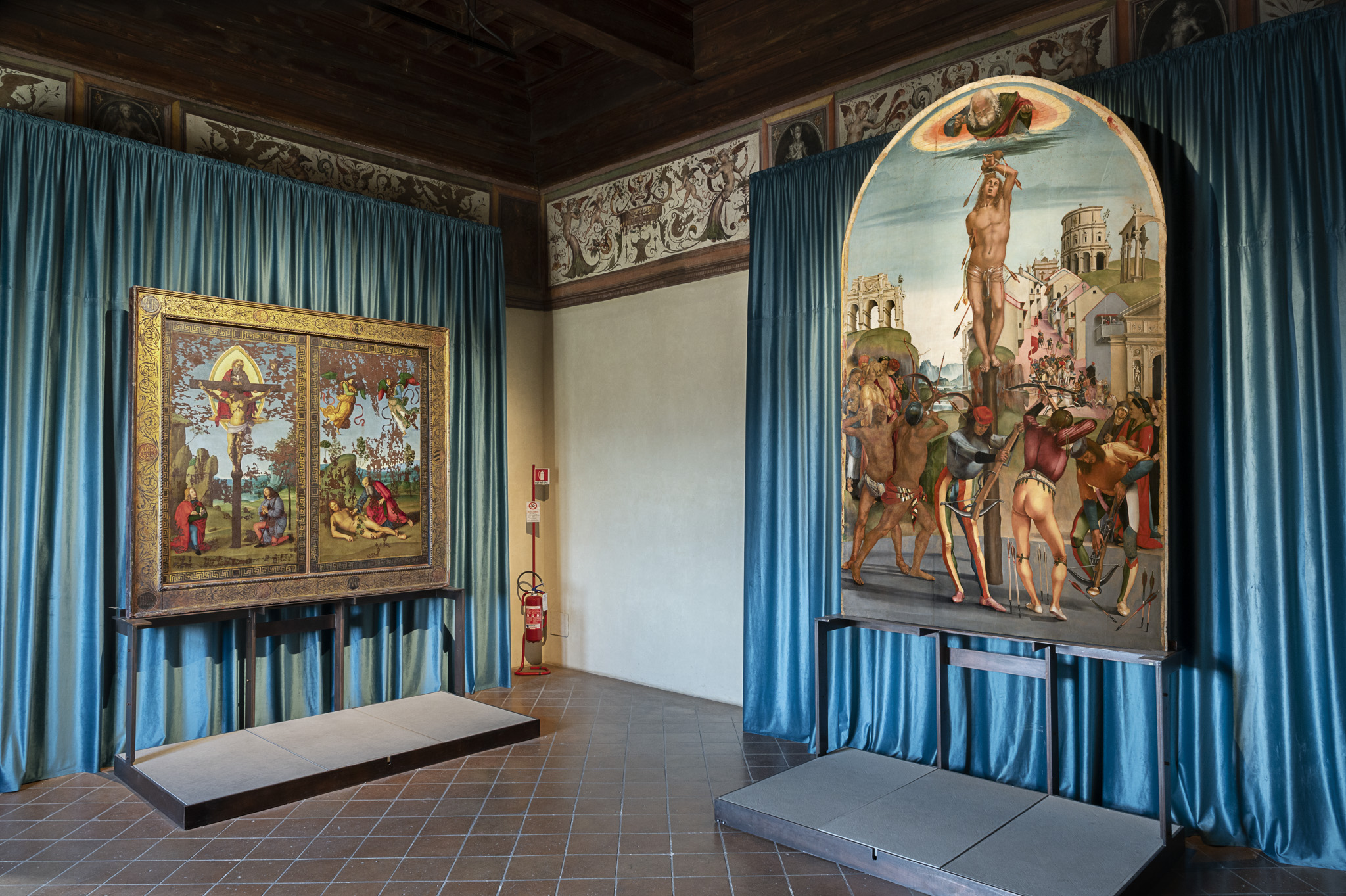 pinacoteca mostra raffaello giovane backstage 126