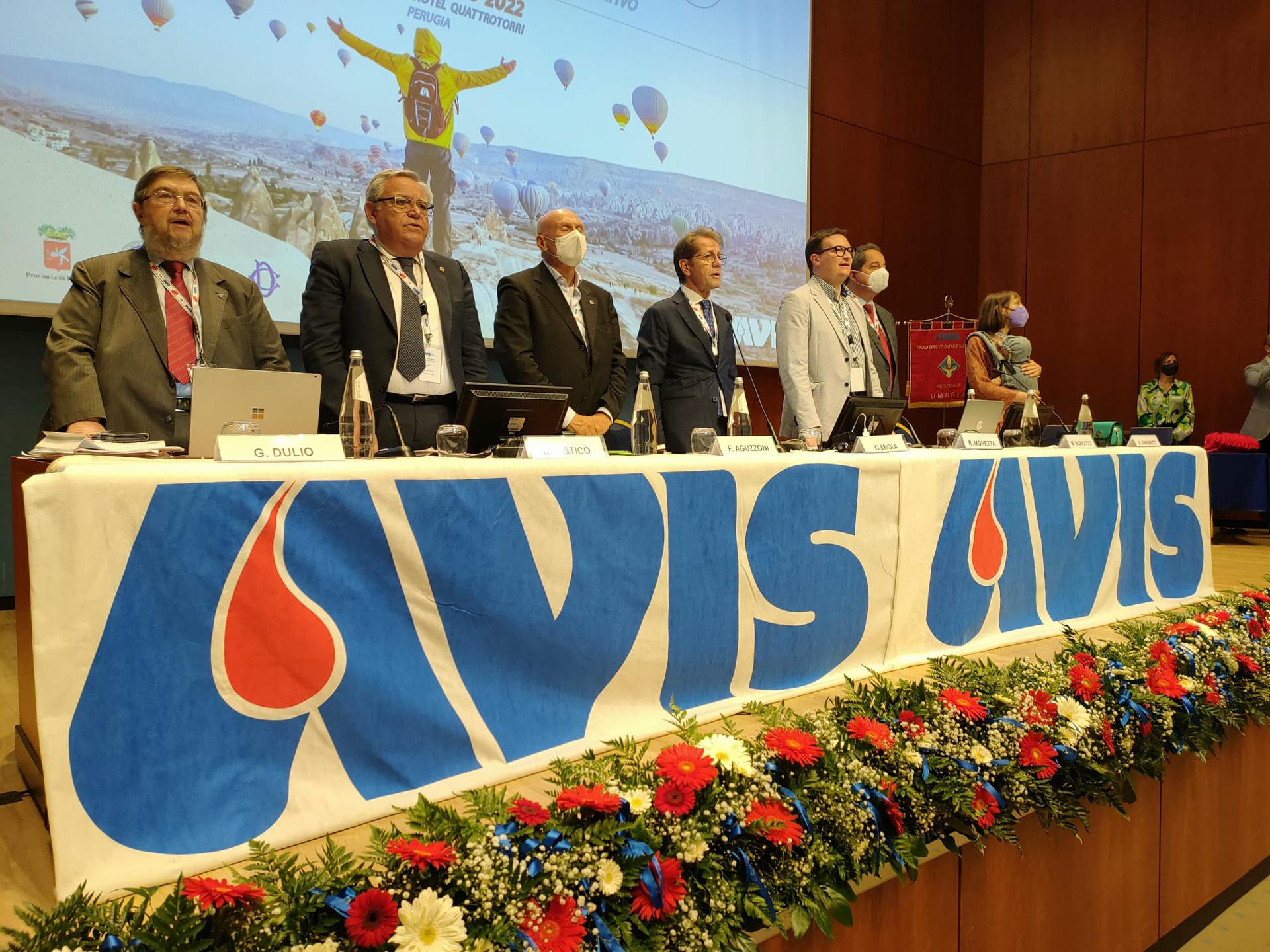 Assemblea nazionale di Avis a Perugia apertura 2