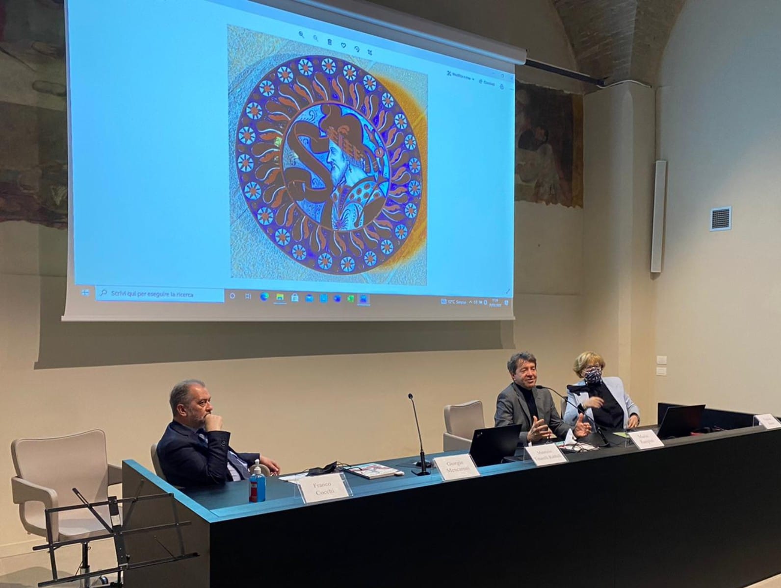 Franco Cocchi Maurizio Tittarelli Rubboli e Fedora Boco presentazione Le ceramiche di Monteluce ABA