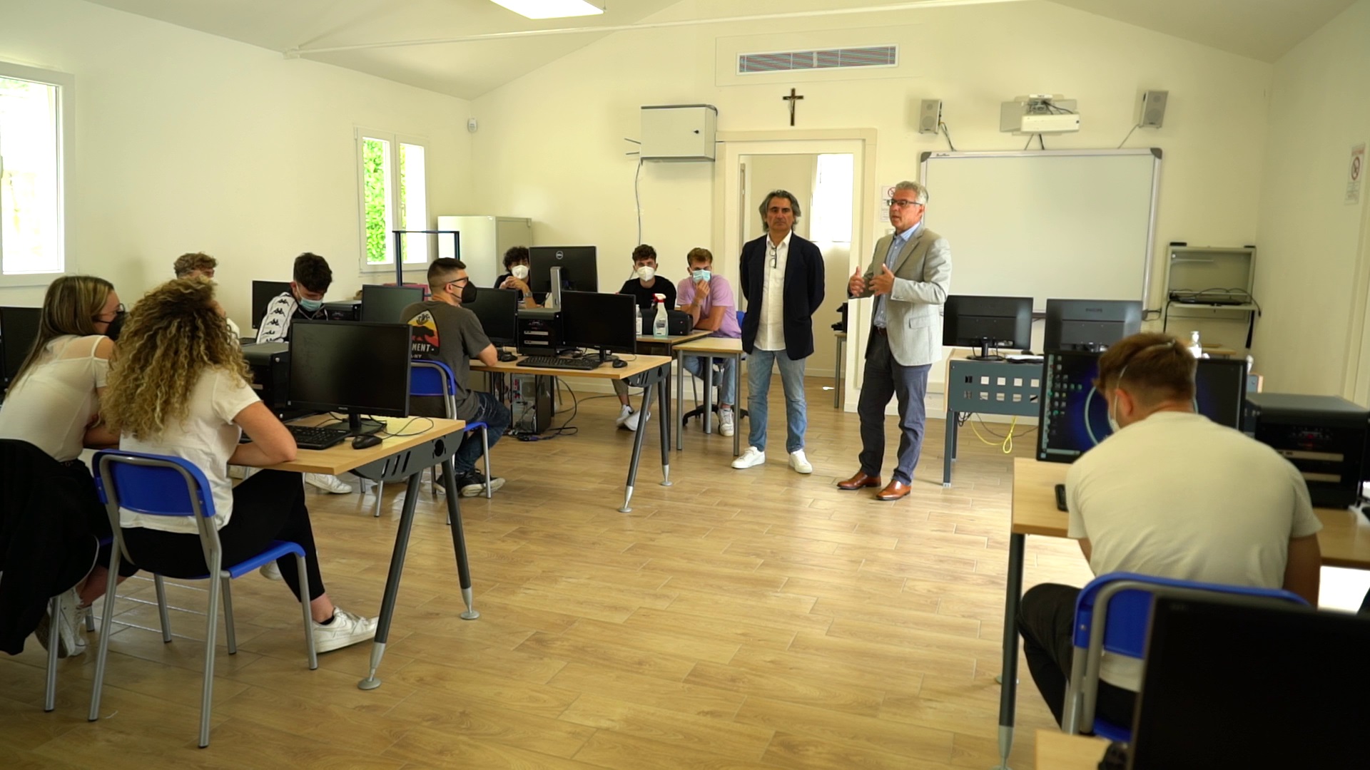Grossi e Alemanno parlano agli studenti