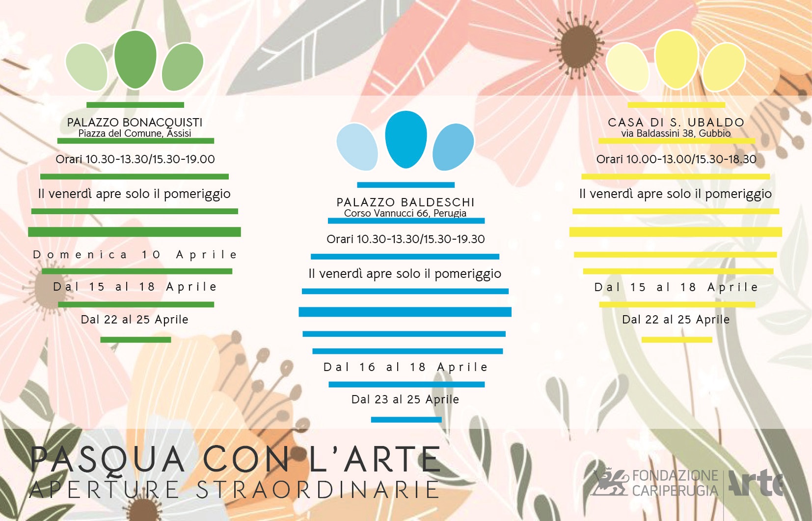 Pasqua aperture straordinarie fb