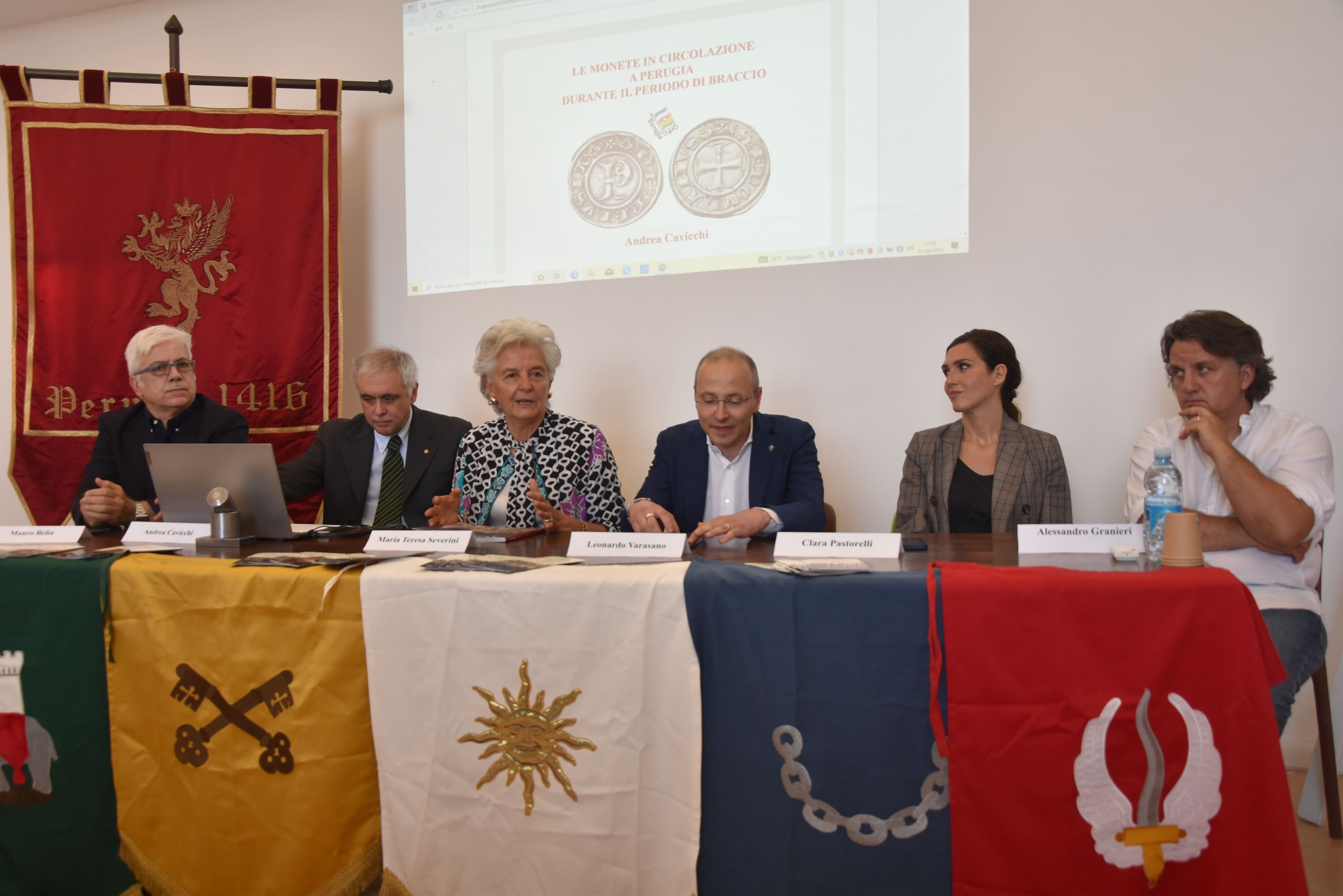 da sx Benda Cavicchi Severini Varasano Pastorelli Granieri