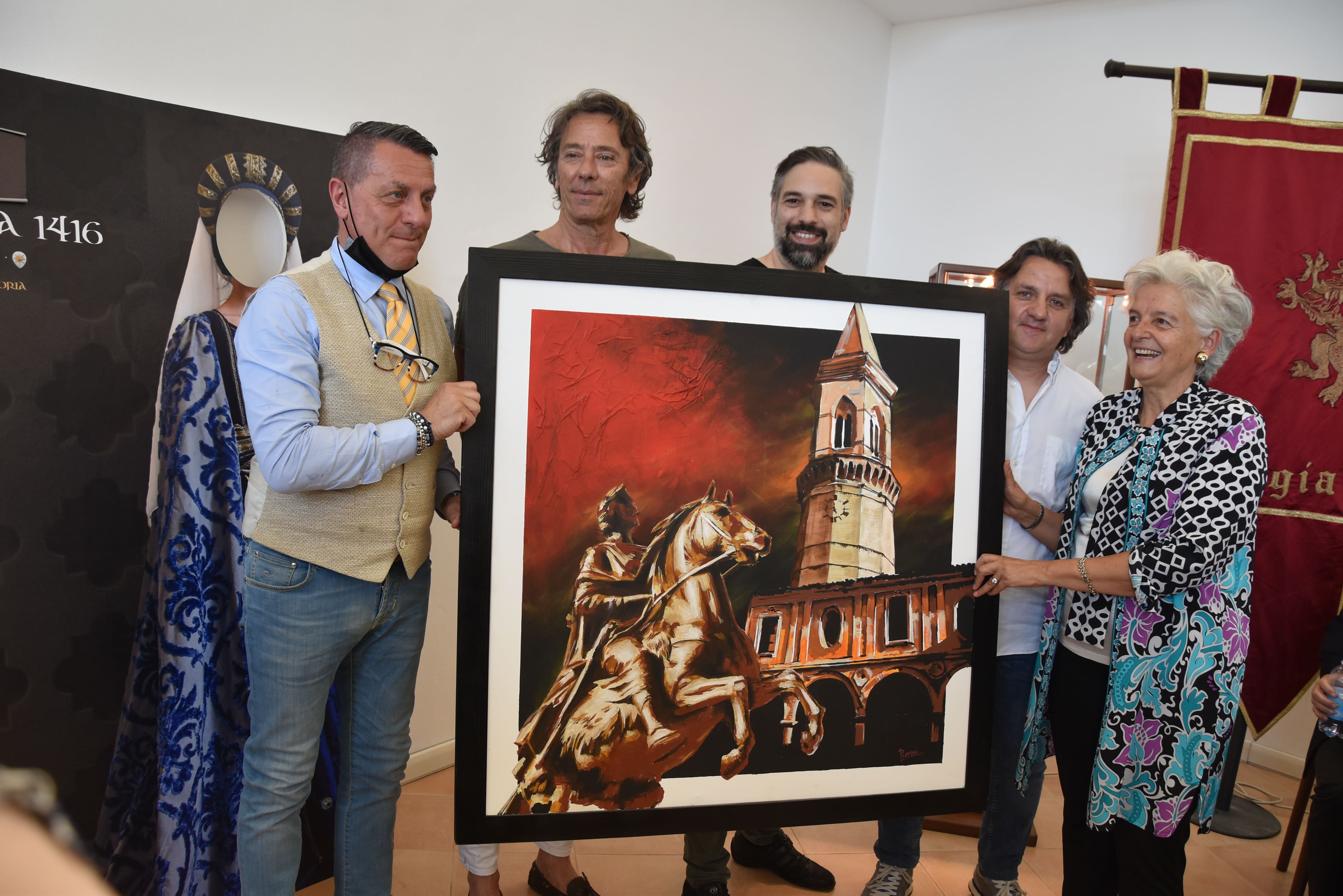 da sx Gianni Segoloni Paolo Mariotti Nicola Alunni Alessandro Granieri