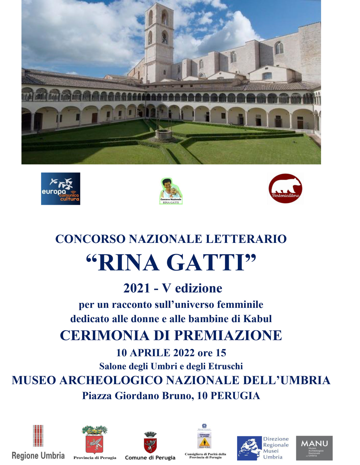 locandina rina gatti premiazione concorso n