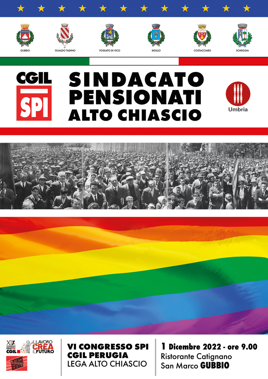 Invito Congresso di Lega Alto Chiascio 1 Dicembre 2022 Gubbio Catignano San Marco