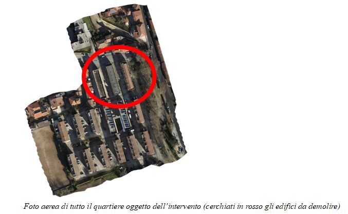 foto aerea quartiere