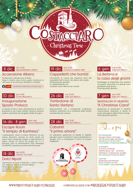 natale programma 2022