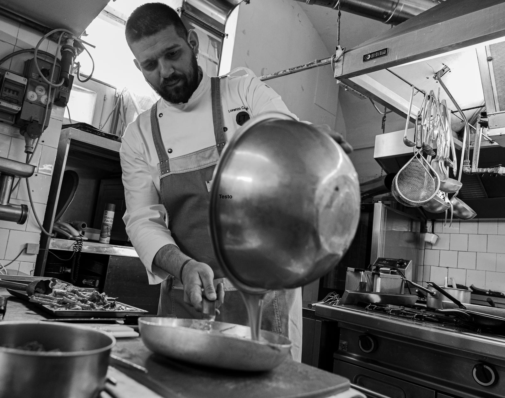 Chef Lorenzo Cantoni foto MM Picture
