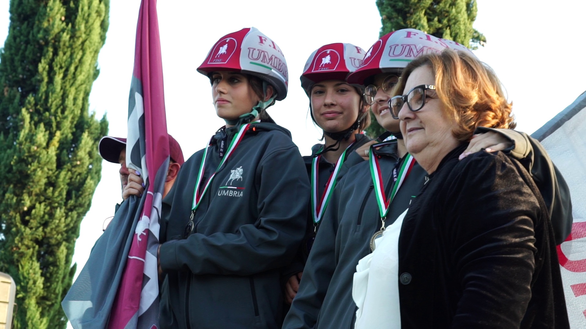 Umbria under 14 e Mirella Bianconi