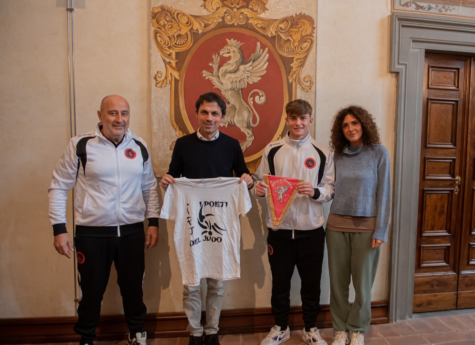 atleta judo bicorgni a palazzo dei priori 24 10 2022 4