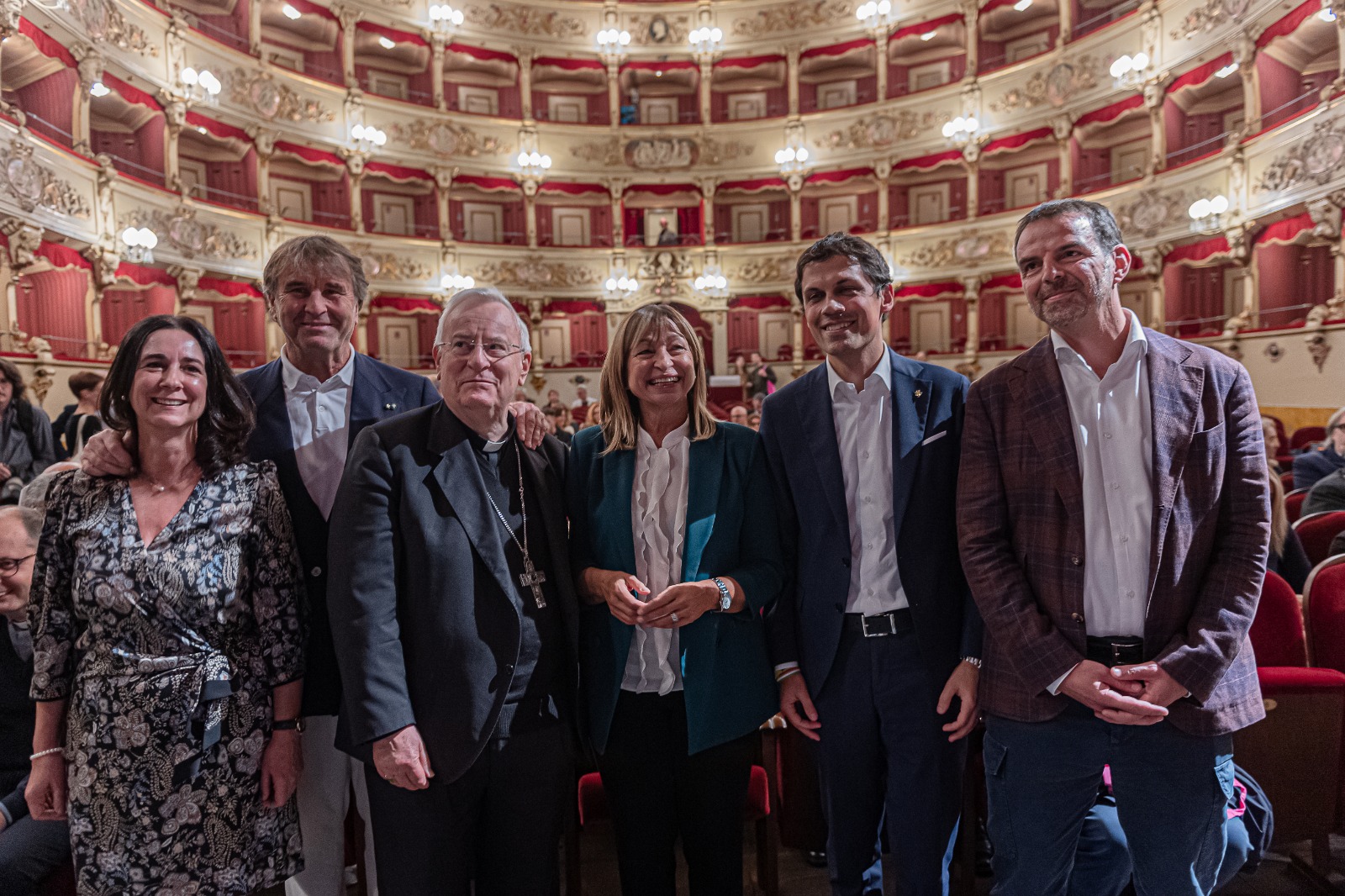 teatro morlacchi cerimonia restauro Cucinelli 25