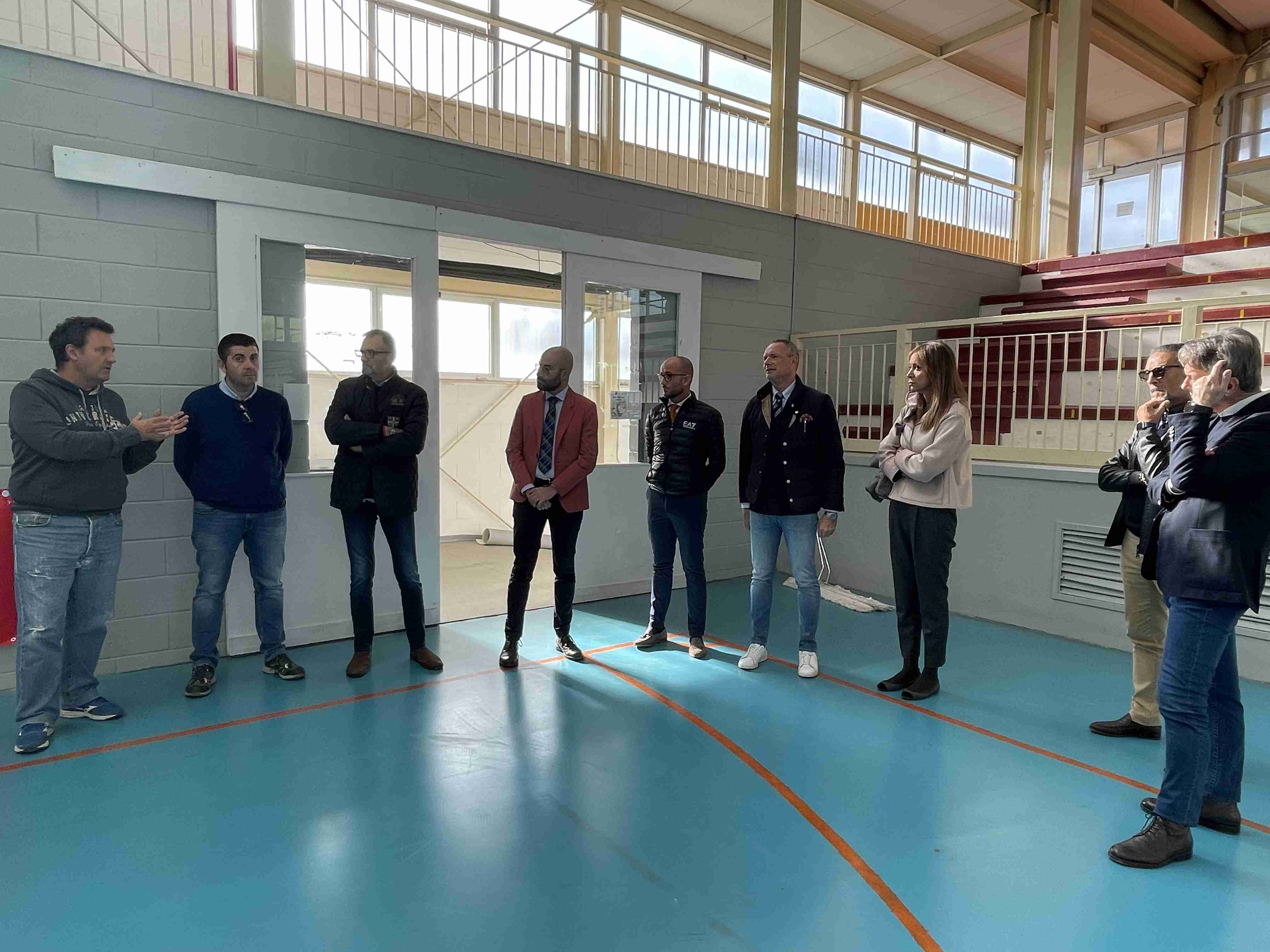 visita Agabiti palazzetto sport
