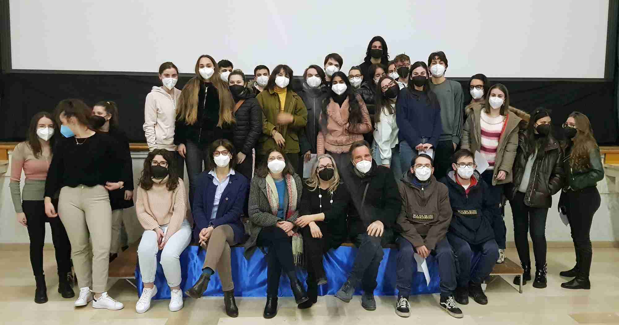David Giovani Gruppo studenti e docenti al cinema