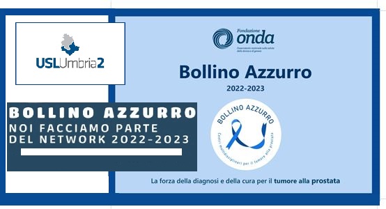 LOGO BOLLINO AZZURRO USL UMBRIA 2