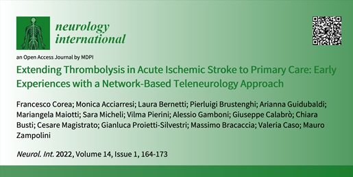 PUBBLICAZIONE SCIENTIFICA ICTUS E TELEMEDICINA FOTO