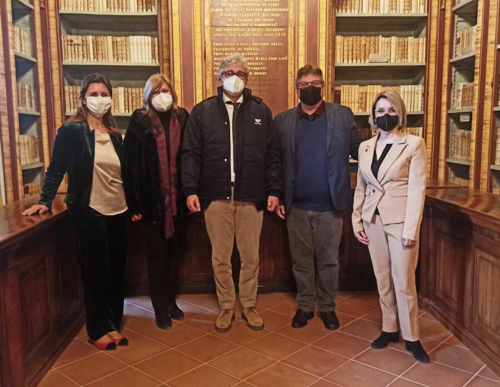 da sx Vivolo Emiliani Oliviero Cechinel Filho Stefanelli