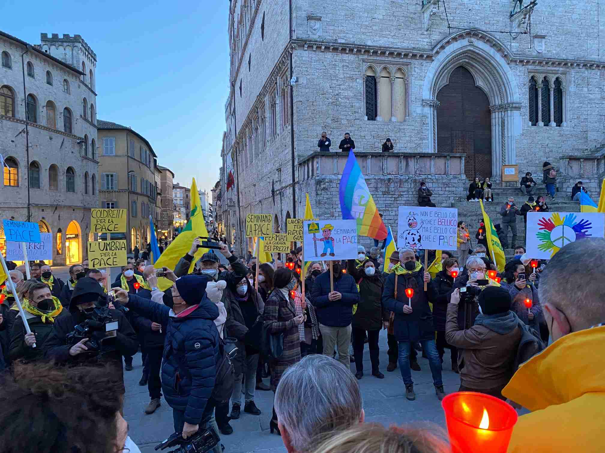 foto manifestazione coldiretti umbria f1