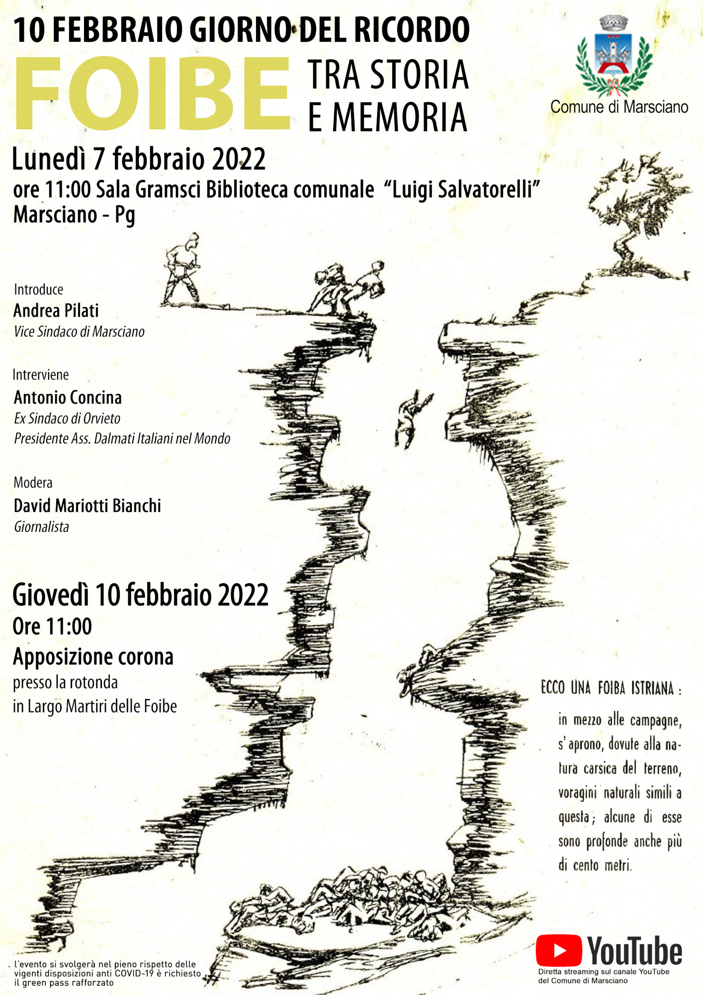 locandina giorno del ricordo 2022