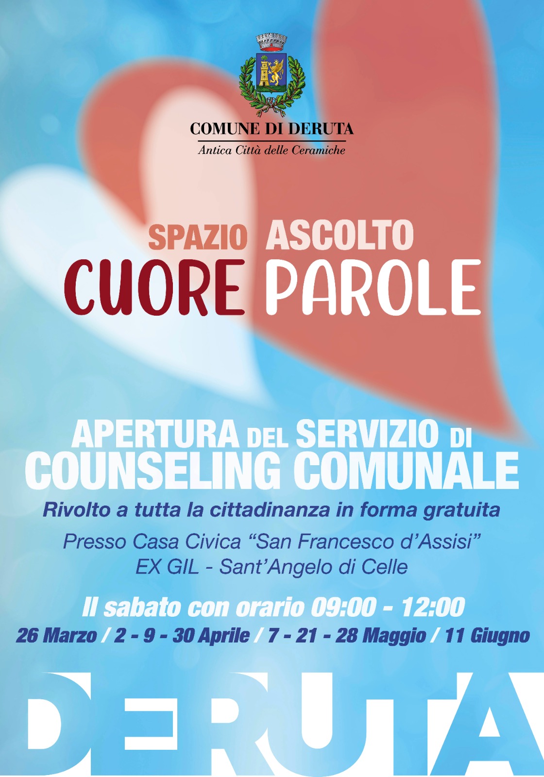 spazio Ascolto cuore parole