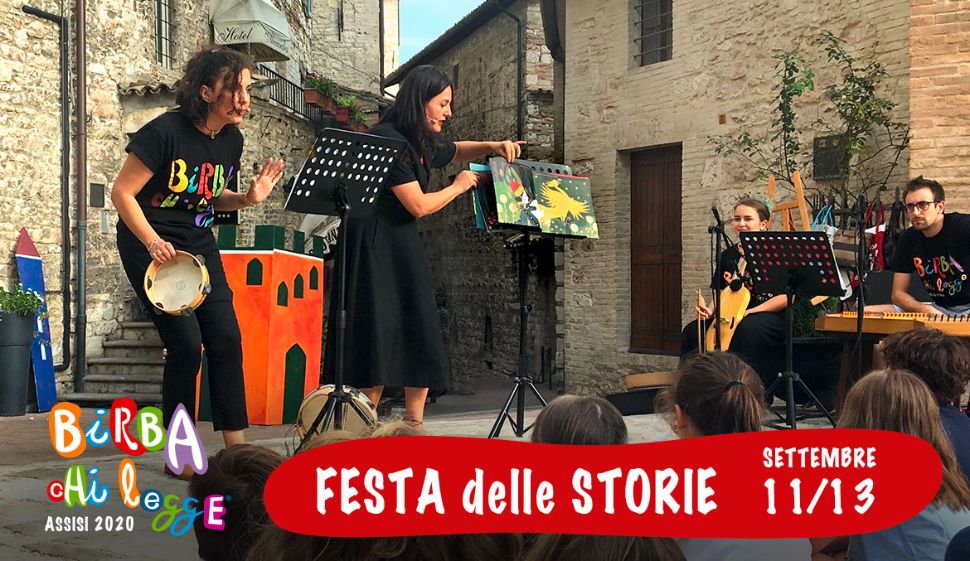 Birba chi legge Festa delle storie per bambini e ragazzi Assisi 2020