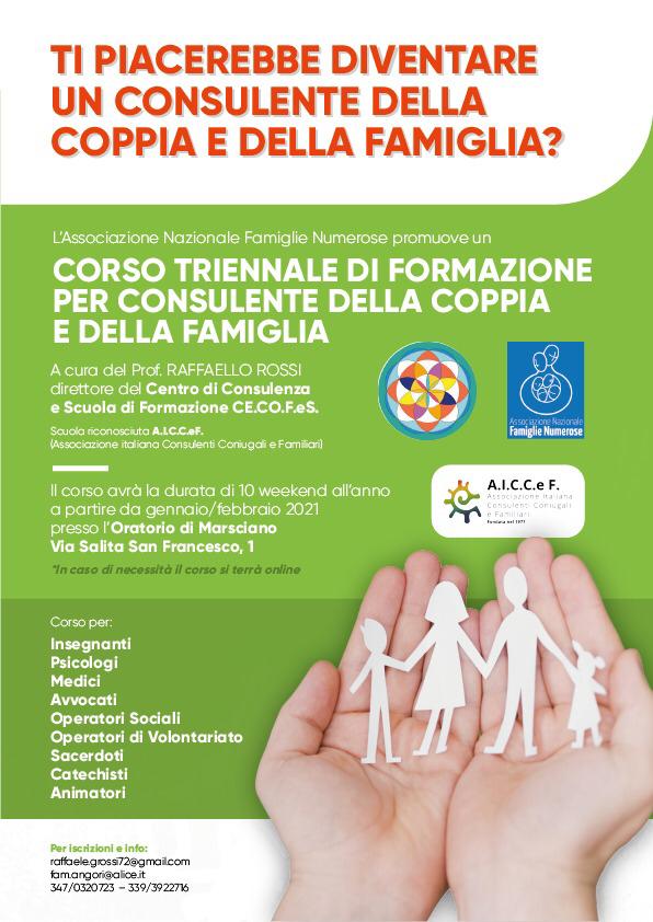 Corso consulenti famiglia