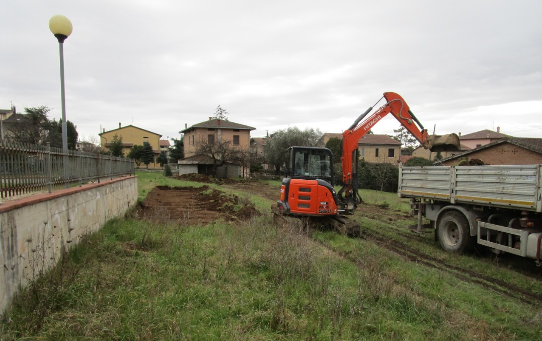 LAVORI PARCHEGGIO RIVOTORTO