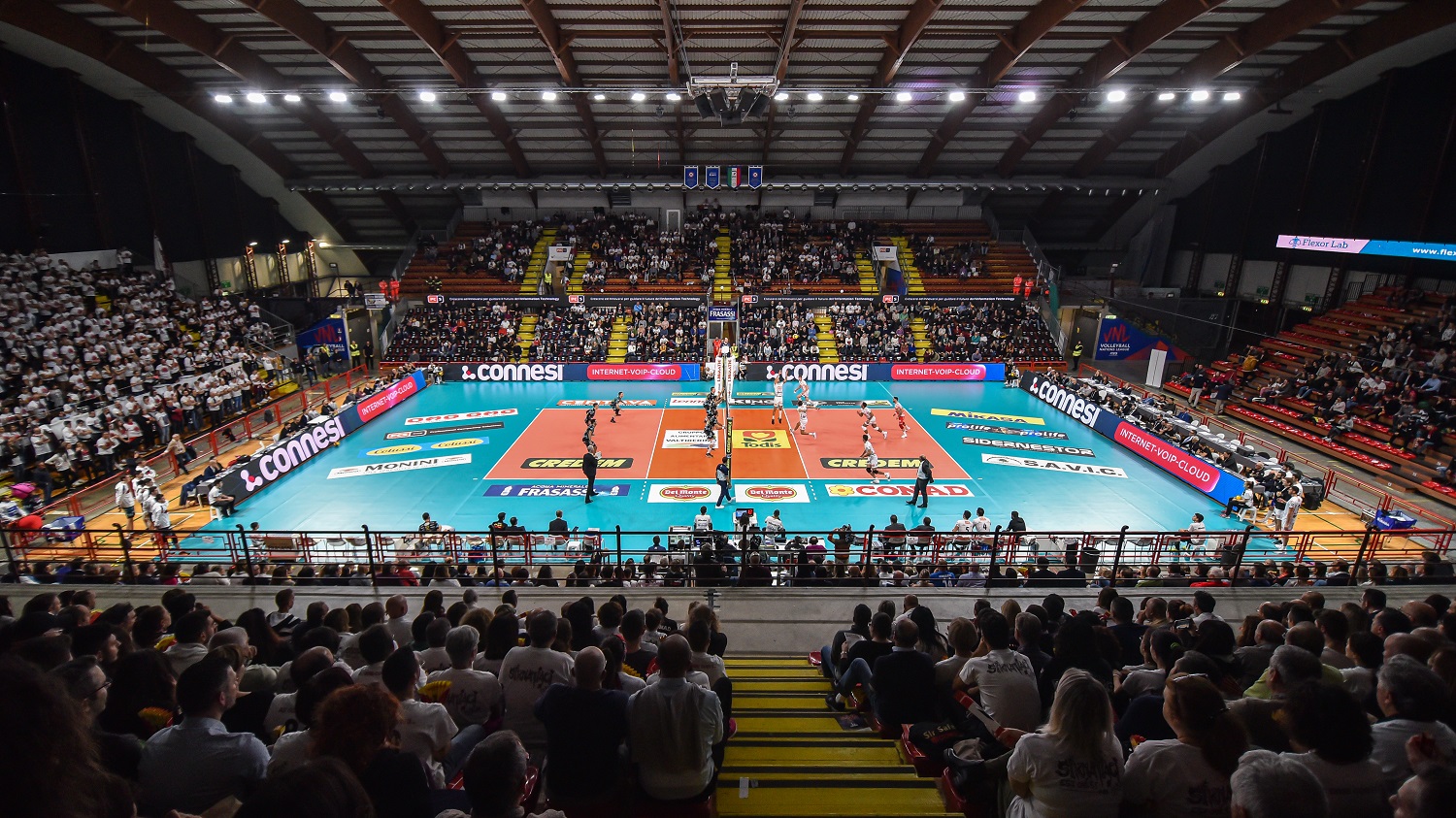 PalaBarton durante una partita della Sir