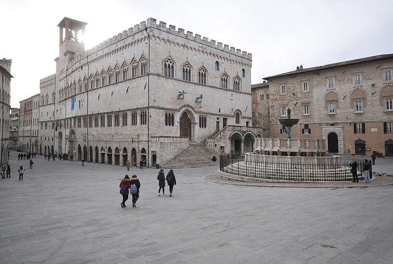 Perugia Piazza IV Novembre